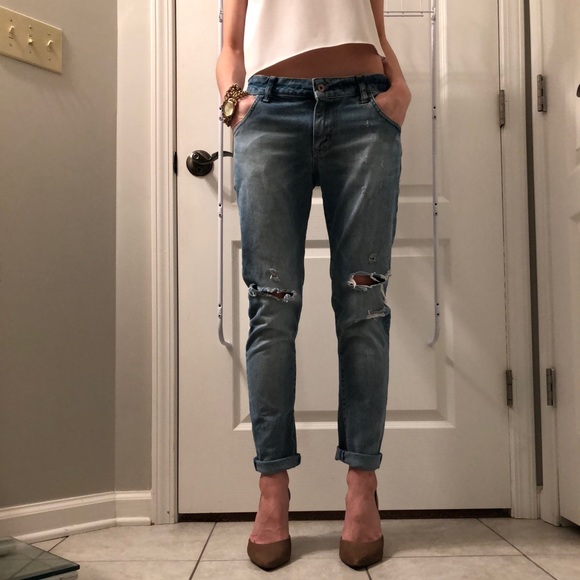 Zara Denim - Zara boyfriend fit jeans